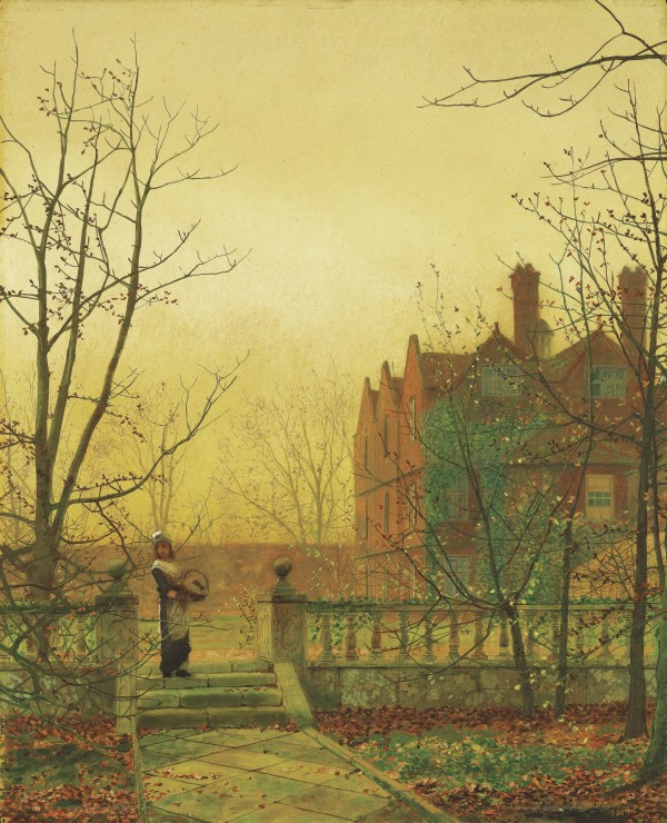 Autumn Gold by John Atkinson Grimshaw
